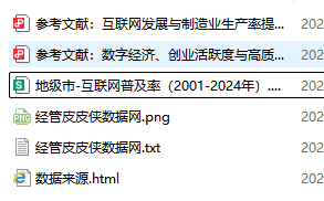 图片[2]经管皮皮侠数据网-www.jgppx.top2001-2024年 地级市-互联网普及率+参考文献